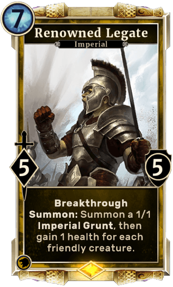 Renownded Legate