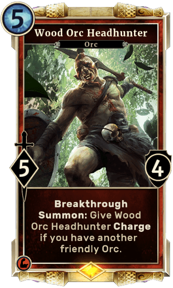 Wood Orc Headhunter
